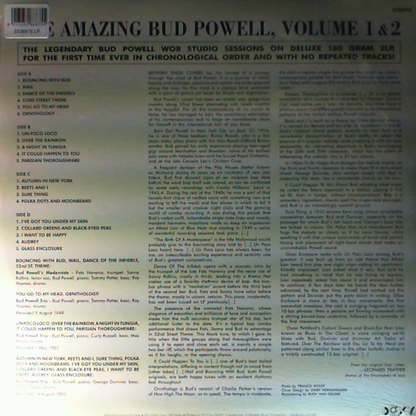 Powell Bud — Amazing Bud Powell, Volume 1 & 2