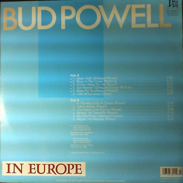 Powell Bud — In Europe