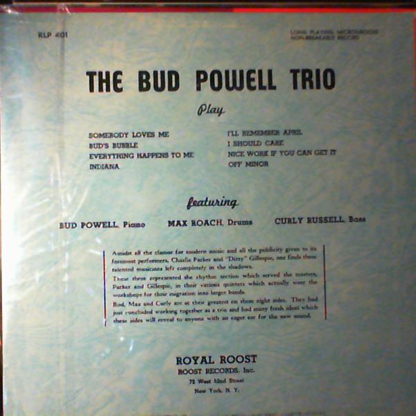 Powell Bud Trio — Powell Bud Trio