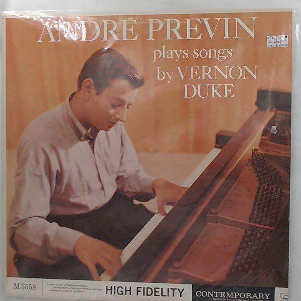 Previn Andre — Previn Andre Plays Songs By Duke Vernon
