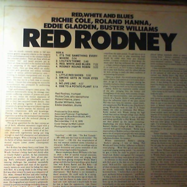 Rodney Red — Red, White And Blues