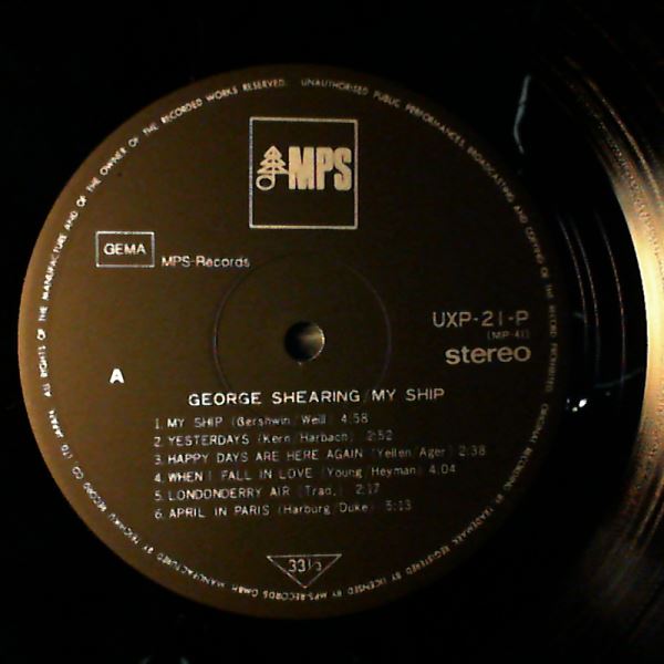 Shearing George — Piano Solo