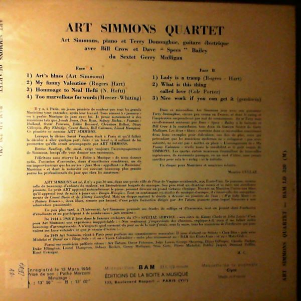 Simmons Art Quartet — Simmons Art Quartet