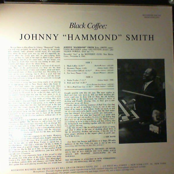Smith Johnny "Hammond" — Black Coffee
