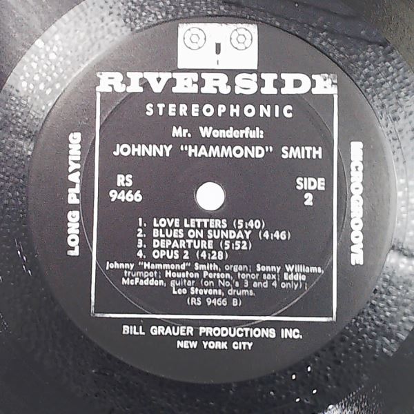 Smith Johnny "Hammond" — Mr. Wonderful