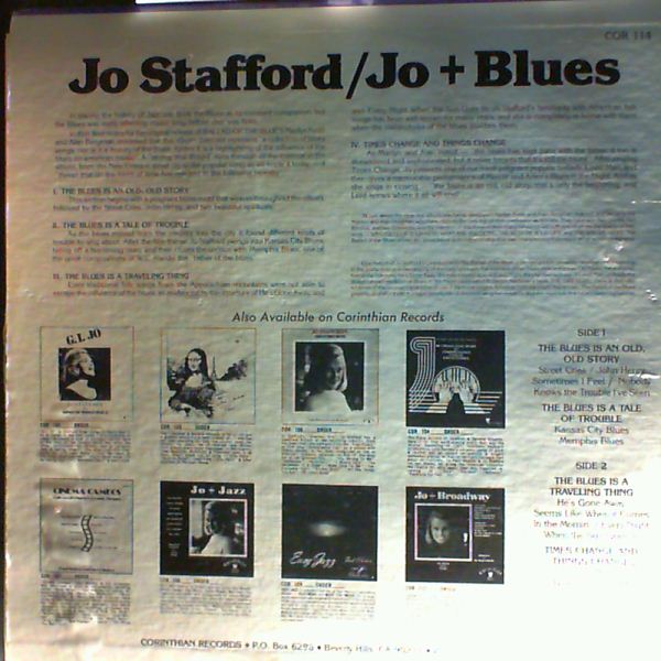 Stafford Jo — Jo + Blues