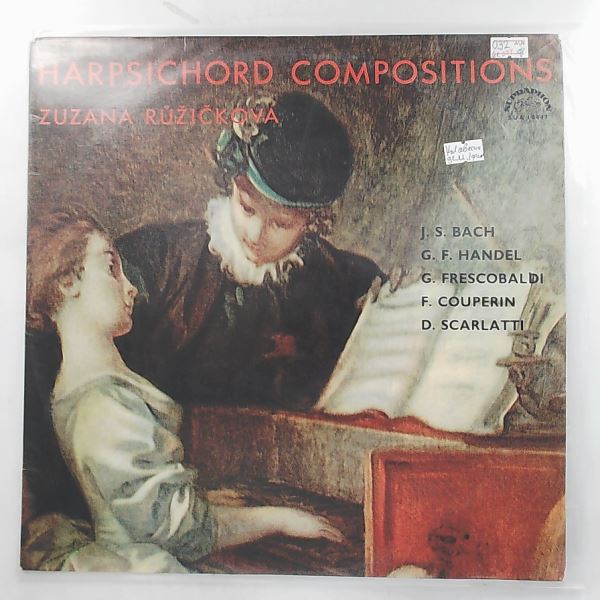 Ruzickova Zuzana (Ружичкова Зузана) — Harpsichord Compositions: Bach J.S., Handel, Frescobaldi, Couperin, Scarlatti (Бах И.С., Гендель, Фрескобальди, Куперен, Скарлатти)
