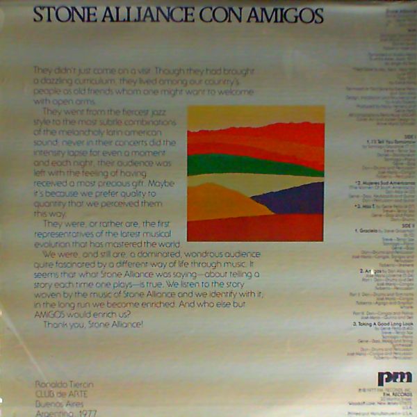 Stone Alliance — Con Amigos