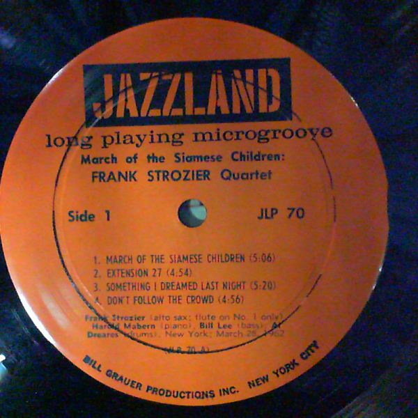 Strozier Frank Quartet — March of the Siamese Children