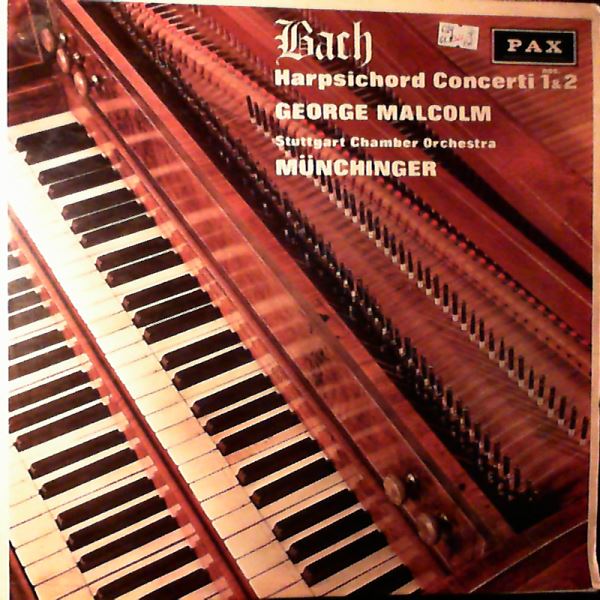 Stuttgart Chamber Orchestra (dir. Munchinger K.)/Malcolm Georges — Bach - Harpsichord Concerti Nos.1 & 2