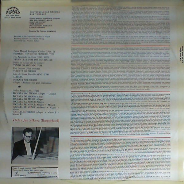 Sykora J.V. — Portuguese music for harpsichord