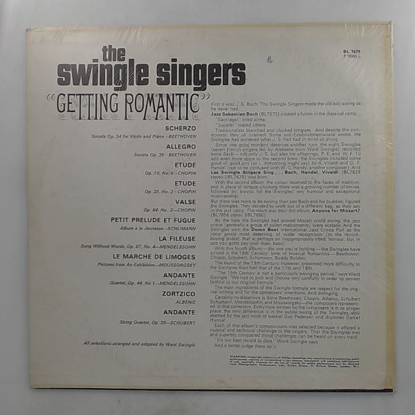Swingle Singers — Getting Romantic