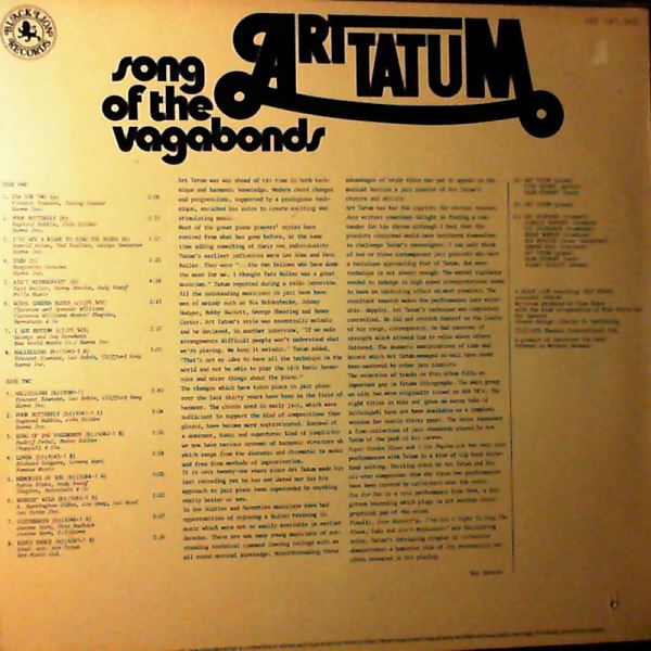 Tatum Art — Song Of The Vagabonds