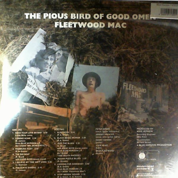 Fleetwood Mac — Pious Bird Of Good Omen