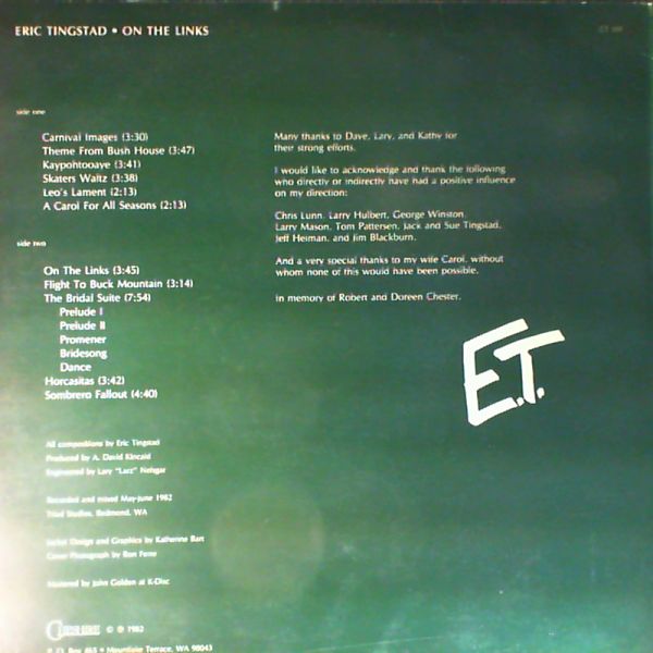 Tingstad Eric — On The Links