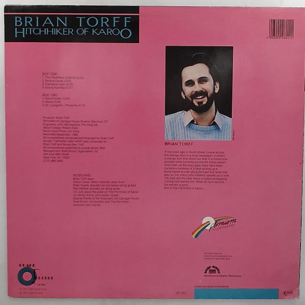 Torff Brian — Hitchhiker Of Karoo