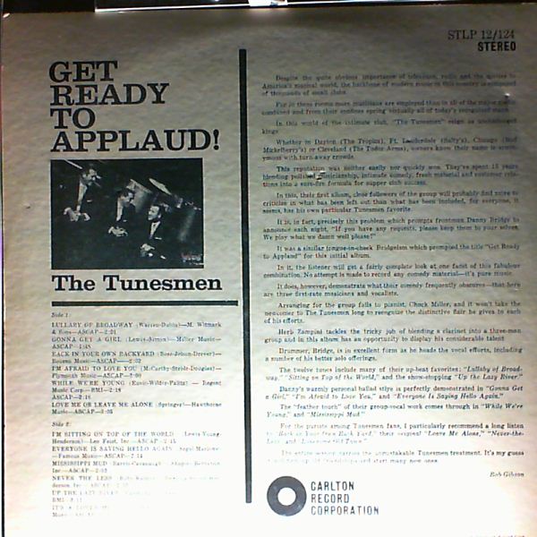 Tunesmen — Get Ready to Applaud!