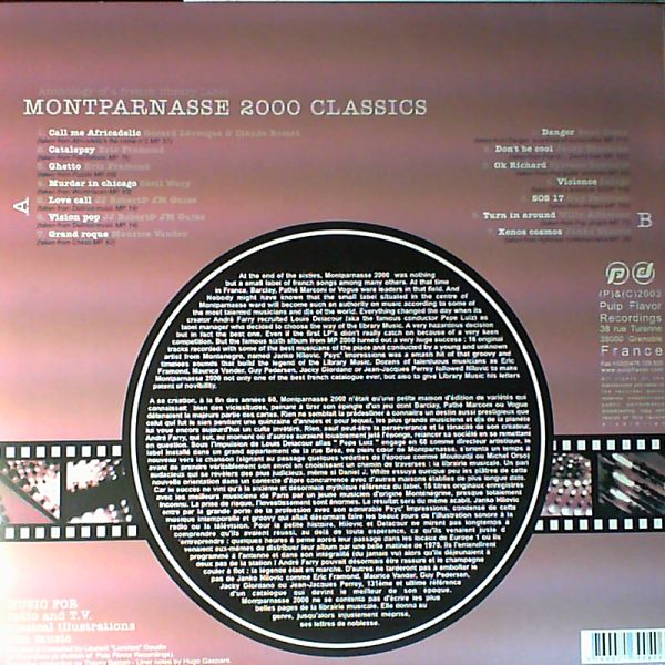 Various Artists — Montparnasse 2000 classics. Antology of a library label