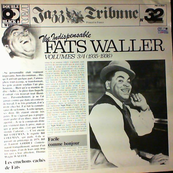 Waller Fats — Indispensable Fats Waller - Volumes 3/4 (1935-1936)
