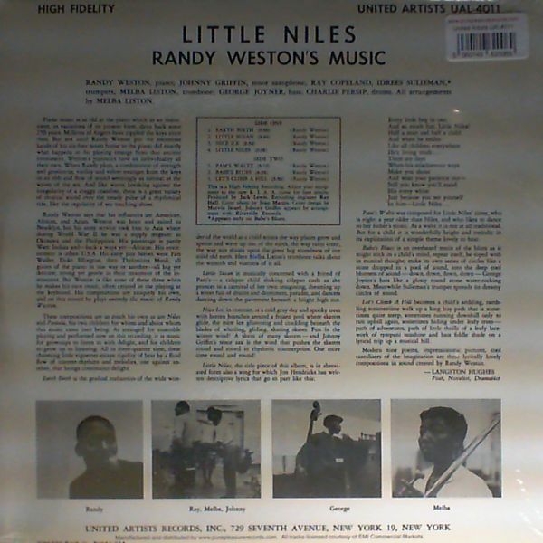 Weston Randy — Little Niles