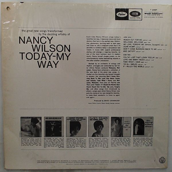 Wilson Nancy — Today - My Way