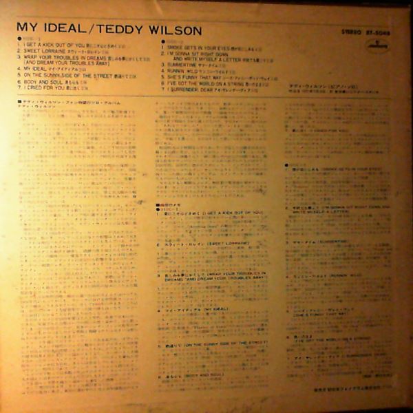 Wilson Teddy — My Ideal