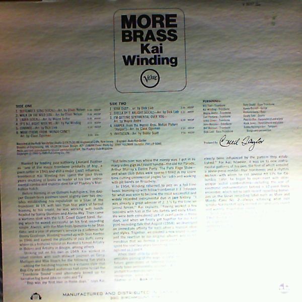 Winding Kai — More Brass