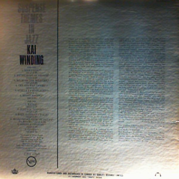 Winding Kai — Suspense Themes In Jazz