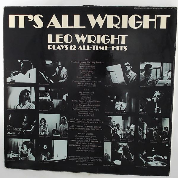 Wright Leo — It's All Wright - Plays 12 All-Time-Hits