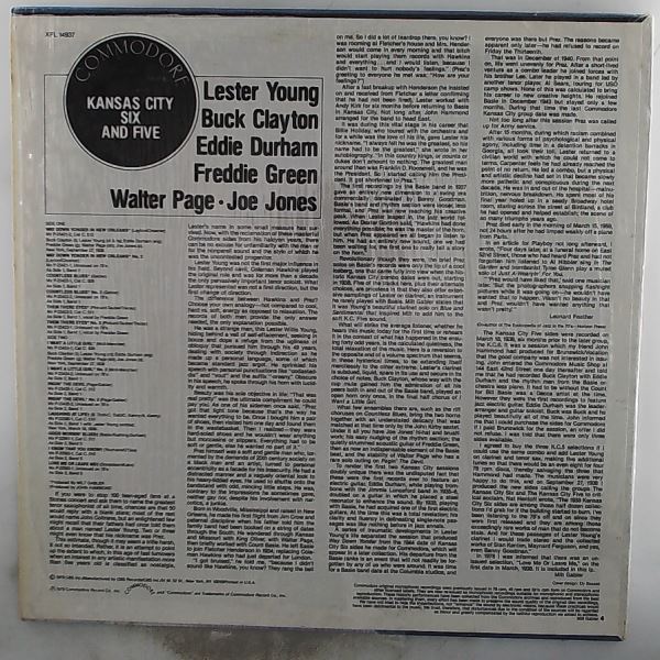 Young Lester — Kansas City Six And Five
