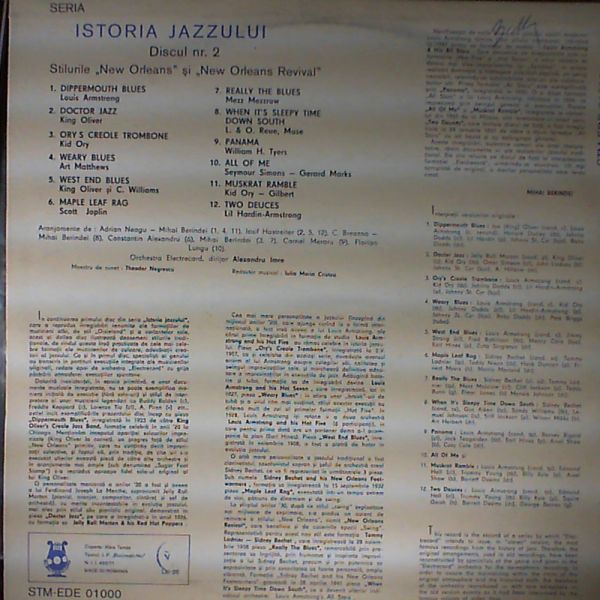 Electrecord Orchestra (cond. Imre Alexandru) — Istoria Jazzului 2