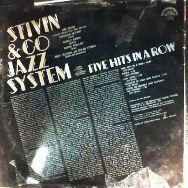Stivin & Co Jazz System — Five Hits In A Row