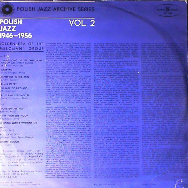 Polish Jazz — Archive Series Vol 2