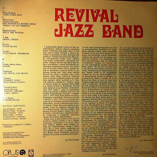 Revival Jazz Band — Revival Jazz Band