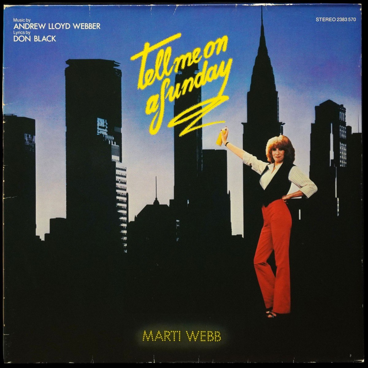 Marti Webb — Tell Me On A Sunday
