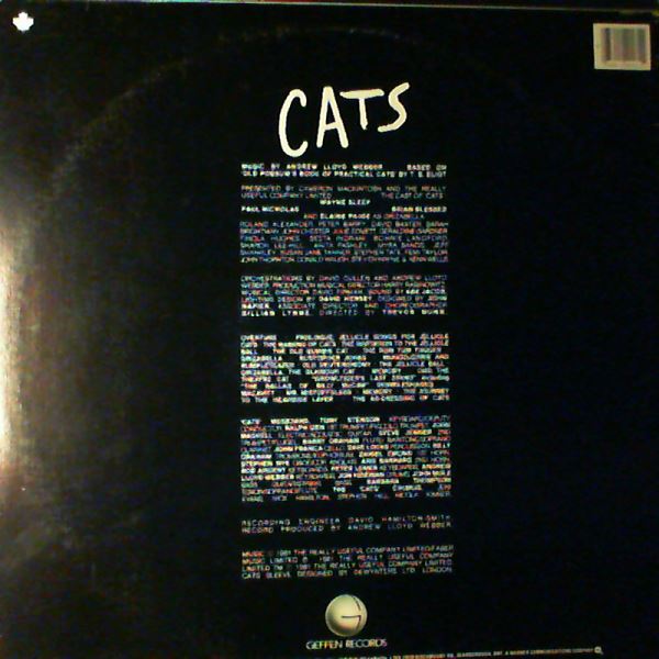 Webber Andrew Lloyd — Cats: Original London Cast Recording