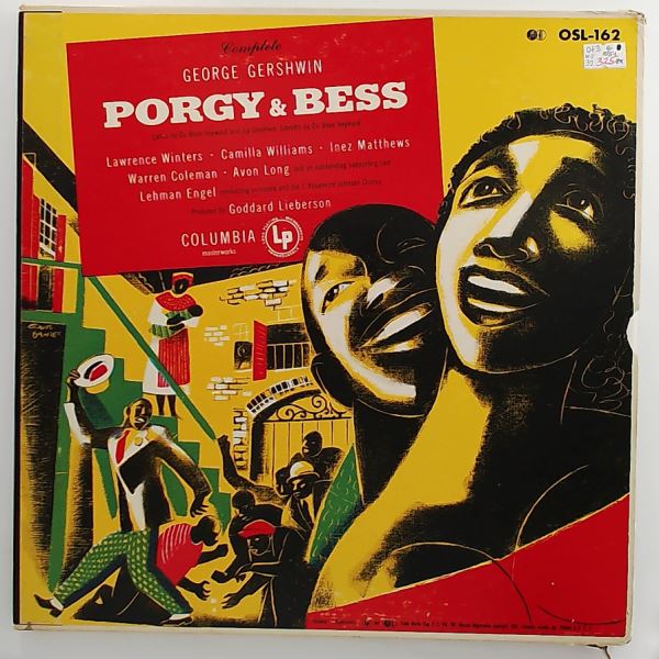 Winters Lawrence / Williams Camilla / Matthews Inez / Coleman Warren / Long Avon — Gershwin George - Porgy & Bess
