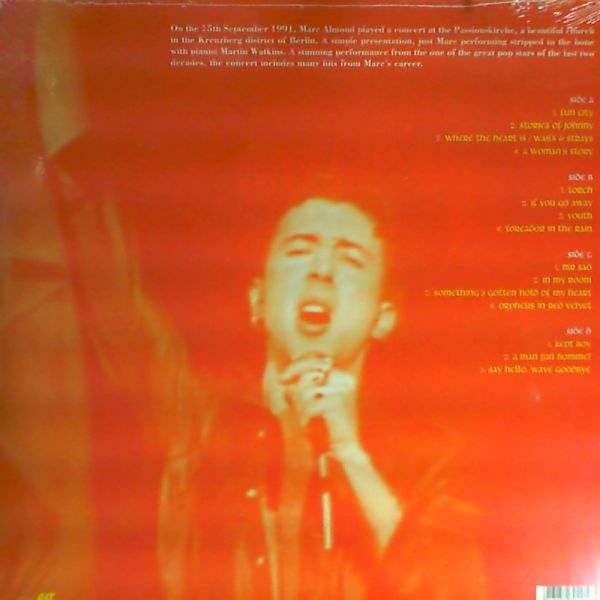 Almond Marc (Soft Cell) — Willing Sinner - Live at the Passionchurch - Berlin