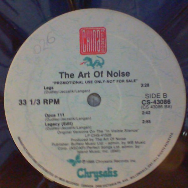 Art Of Noise — Opus/Lagacy