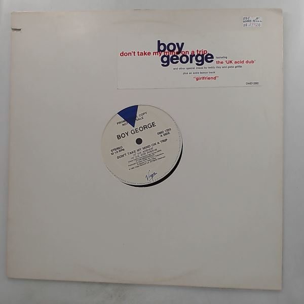Boy George (Culture Club) — Don't Take My Mind On A Trip / Girlfriend