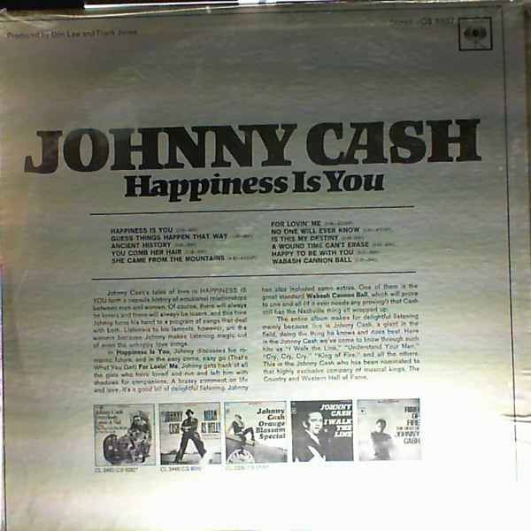 Johnny Cash — Happiness Is You