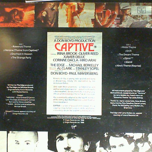 Edge with Brook Michael (U2 Solo) — Captive - Original Motion Picture Soundtrack