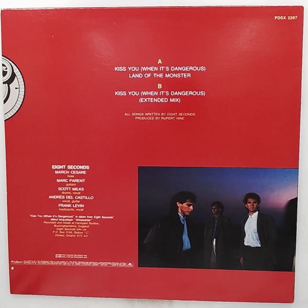 Eight Seconds — Kiss You (When It's Dangerous) / Land Of The Monster