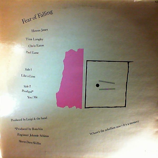 Fear Of Falling — Like A Lion / Prodigal / You/Me