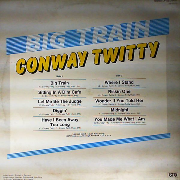 Conway Twitty — Big train