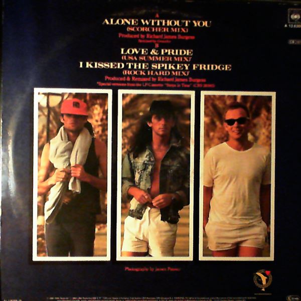 King — Alone Without You / Love & Pride (USA Summer Mix) / I Kissed The Spikey Fridge (Rock Hard Mix)