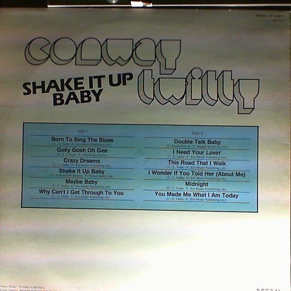 Conway Twitty — Shake it up baby