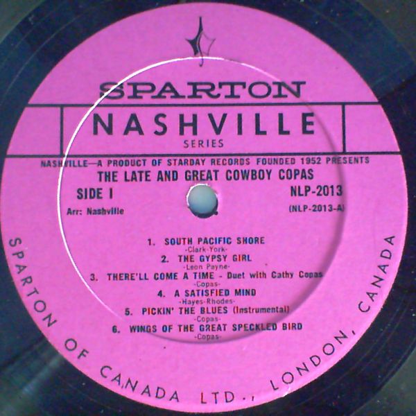 Copas Cowboy — Late and great