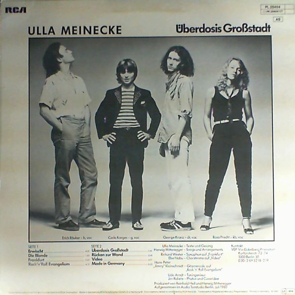Meinecke Ulla — Uberdosis grosstadt