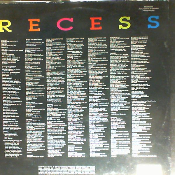Recess — Recess